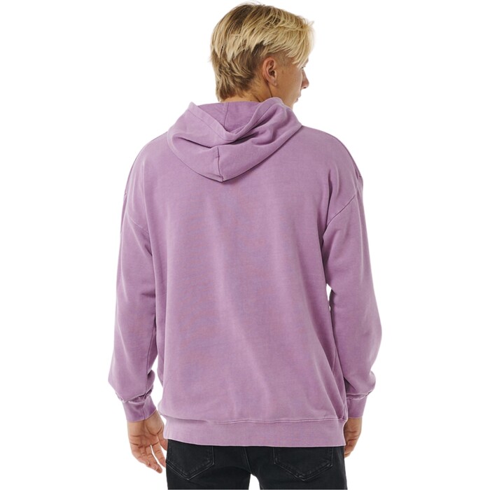 2024 Rip Curl Mens Original Surfers Hooded Sweatshirt 04DMFL - Dusty Purple